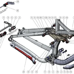 Trek Slash 2012, 304640 (Nr.25), ABP Bolzen, Nicht-Antriebsseite 5 Trek Slash 2012, 304640 (Nr.25), ABP Bolzen, Nicht-Antriebsseite -Trek-Fahrräder Geschäft 56782 1