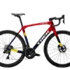 Trek Domane SLR 9 Gen 4 2023 Metallic Red Smoke To Blue Smoke Fade