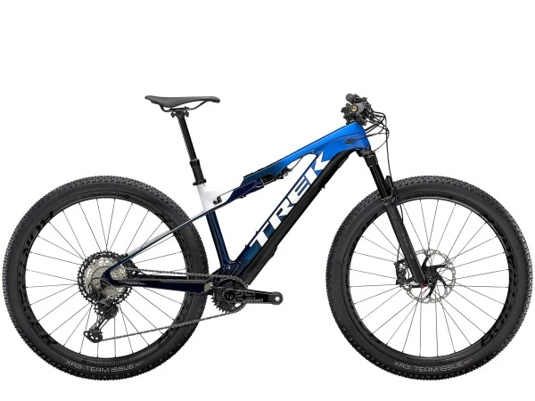 Trek E-Caliber 9.8 2022 Gloss Alpine Navy Smoke/Trek White 1 Trek E-Caliber 9.8 2022 Gloss Alpine Navy Smoke/Trek White