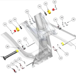 Trek Rail Carbon 2020/2021, Nr.35, 584134, Main Pivot D-Nut -Trek-Fahrräder Geschäft Bild1NVhcAzSmjsYdR 2