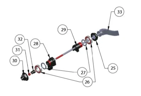 Trek Lush 29 2013-14, Nr.29, 304640, ABP Convert Pivot Bolt, Non-drive Side For 135x5mm Axle 3 Trek Lush 29 2013-14, Nr.29, 304640, ABP Convert Pivot Bolt, Non-drive Side For 135x5mm Axle – Bild 3