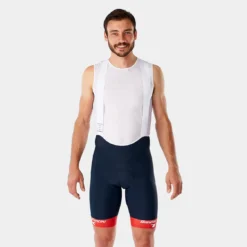 Santini Trek-Segafredo Men's RSL Team Trägershort -Trek-Fahrräder Geschäft Bild1n0EAbX4jFjWaO