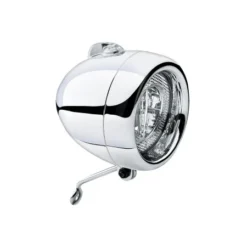 Electra Retro Headlight Polished Silver