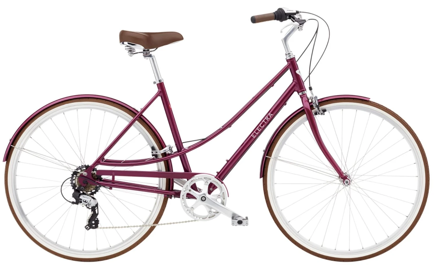 Electra Loft 7D Step-Thru 2022 Sangria 2 Electra Loft 7D Step-Thru 2022 Sangria – Bild 2