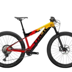 Trek E-Caliber 9.8 2022 Marigold/Radioactive Red/ Black