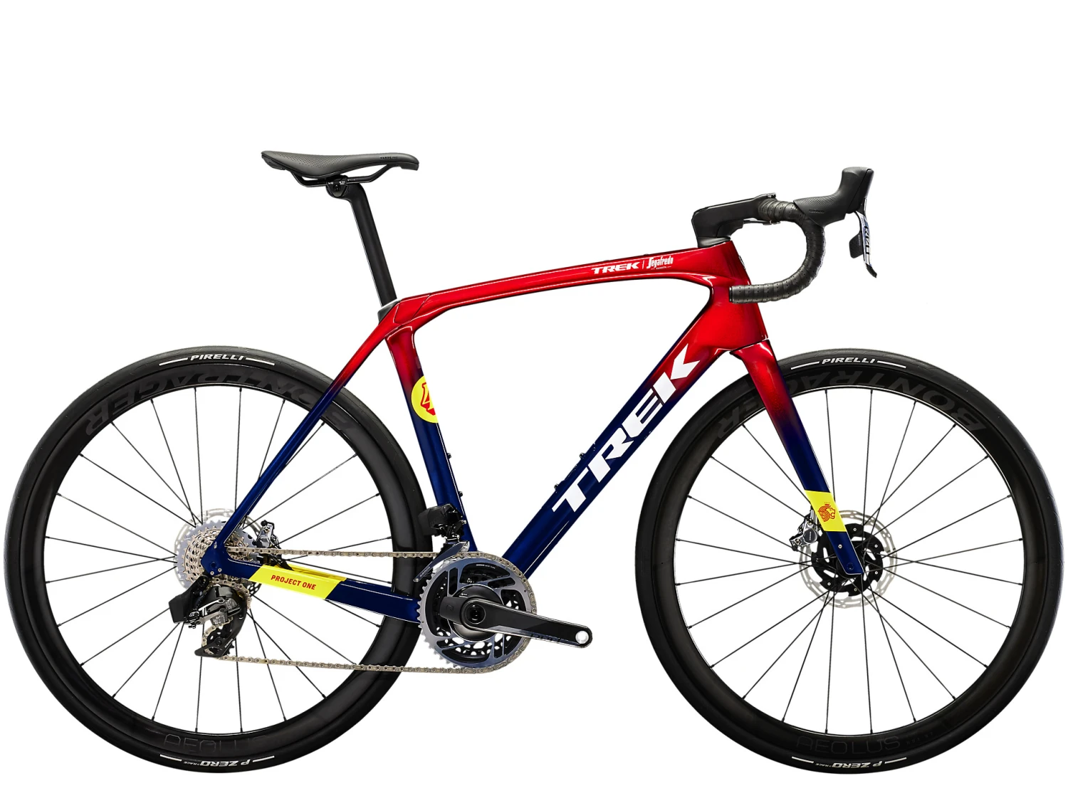 Trek Domane SLR 9 ETap Gen 4 2023 Team Replica:Metallic Red Smoke To Blue Smoke Fade 2 Trek Domane SLR 9 ETap Gen 4 2023 Team Replica:Metallic Red Smoke To Blue Smoke Fade – Bild 2
