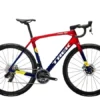 Trek Domane SLR 9 ETap Gen 4 2023 Team Replica:Metallic Red Smoke To Blue Smoke Fade